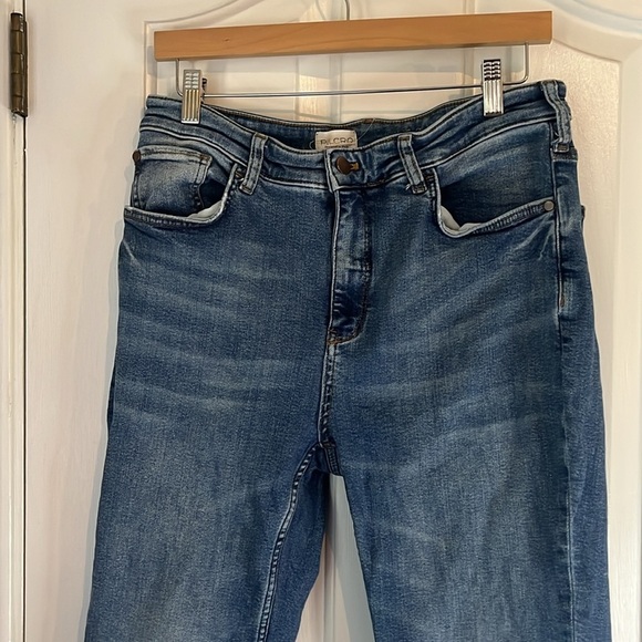 Anthropologie x Pilcro | The Yaya Mid-Rise Crop Straight Jeans Plus Size 32/14 - Picture 5 of 12